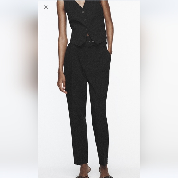 Zara High-rise Dress Pant - Picture 4 of 7